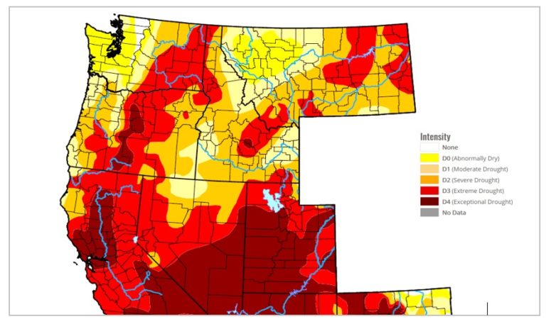 5 Counties At Near Record Breaking Drought Levels